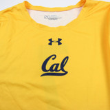 California Golden Bears Under Armour Long Sleeve Shirt Women's Gold Used L TOPS-179959