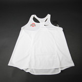 Ohio State Buckeyes Nike Dri-Fit Sleeveless Shirt Women's White New with Tags M TOPS-179738