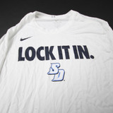 San Diego Toreros Nike Nike Tee Long Sleeve Shirt Men's White Used XXL TOPS-179766