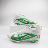 Oregon Ducks Nike Alpha Menace Football Cleat Men's White Used 15W CLEA-017325