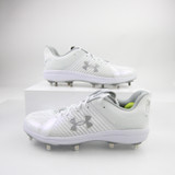 Under Armour Yard Baseball Cleat Men's White New without Box Multiple Sizes CLEA-017350