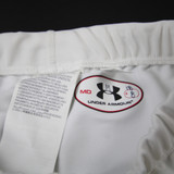 Under Armour Running Short Men's White Used Multiple Sizes SHOR-038934