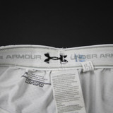 California Golden Bears Under Armour Practice Shorts Men's White Used M SHOR-039073
