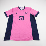 California Golden Bears Under Armour Game Jersey - Other Men's Pink Used L JRSY-011192