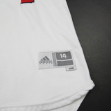 NIU Huskies adidas Game Jersey - Softball Women's White Used Multiple Sizes JRSY-011326