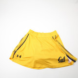 California Golden Bears Under Armour Skort Women's Gold Used Multiple Sizes SHOR-039118