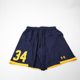 Under Armour Athletic Shorts Men's Navy Used L SHOR-039129
