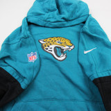 Jacksonville Jaguars Nike NFL On Field Sweatshirt Men's Teal Used XXL TOPS-180052