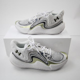 Under Armour Spawn Basketball Shoe Men's White New without Box Multiple Sizes SHOE-022862