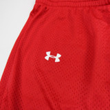 Under Armour Athletic Shorts Women's Red Used L SHOR-039192