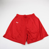 Under Armour Athletic Shorts Women's Red Used L SHOR-039192