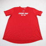 Utah Utes Under Armour Short Sleeve Shirt Men's Red Used M TOPS-180462