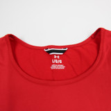Utah Utes Under Armour Sleeveless Shirt Women's Red New with Tags L TOPS-180437