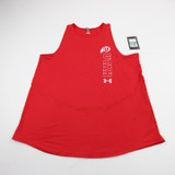 Utah Utes Under Armour Sleeveless Shirt Women's Red New with Tags L TOPS-180437