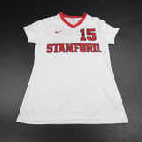 Stanford Cardinal Nike Game Jersey - Soccer Women's White Used Multiple Sizes JRSY-011416