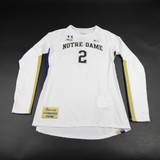 Notre Dame Fighting Irish Under Armour Game Jersey - Volleyball Multiple Sizes JRSY-011421