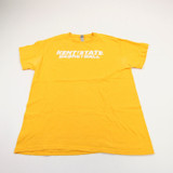 Kent State Golden Flashes Gildan Short Sleeve Shirt Men's Yellow Used M TOPS-180371