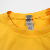 Kent State Golden Flashes Gildan Short Sleeve Shirt Men's Yellow Used M TOPS-180371