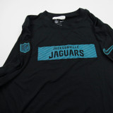Jacksonville Jaguars Nike NFL On Field Long Sleeve Shirt Men's Black Used XXL TOPS-180048
