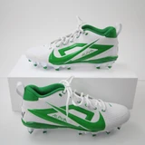 Oregon Ducks Nike Alpha Menace Football Cleat Men's White Used 12W CLEA-017409