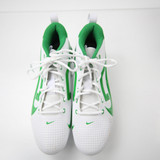 Oregon Ducks Nike Alpha Menace Football Cleat Men's White Used 12W CLEA-017409