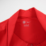 Kansas City Chiefs Nike NFL On Field Dri-Fit Pullover Men's Red Used 4XL TOPS-180190