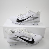 Oregon Ducks Nike Alpha Menace Football Cleat Men's White Used 12 CLEA-017369