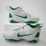 Oregon Ducks Nike Force Savage Football Cleat Men's White New without Box 16 CLEA-017381