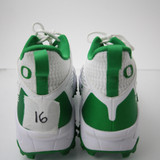 Oregon Ducks Nike Force Savage Football Cleat Men's White New without Box 16 CLEA-017381
