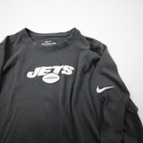 New York Jets Nike NFL On Field Long Sleeve Shirt Women's Dark Gray Used XS TOPS-180517