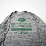 New York Jets Nike NFL On Field Long Sleeve Shirt Men's Used Multiple Sizes TOPS-180516