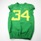 Oregon Ducks Nike Game Jersey - Football Men's Green Used 36 JRSY-011434