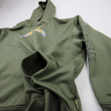 Los Angeles Chargers Nike NFL On Field Sweatshirt Women's Olive Used M TOPS-180839