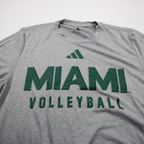 Miami Hurricanes adidas Short Sleeve Shirt Women's Multiple Sizes TOPS-180875
