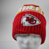 Kansas City Chiefs New Era Winter Hat Unisex Red Used ML HATS-016964
