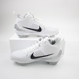 Oregon Ducks Nike Force Savage Football Cleat Men's White New without Box 14.5 CLEA-017446
