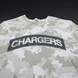 Los Angeles Chargers Nike NFL On Field Short Sleeve Shirt Men's Gray Used L TOPS-180870