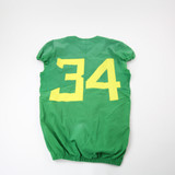 Oregon Ducks Nike Team Game Jersey - Football Men's Green Used 42 JRSY-011586