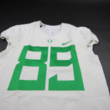 Oregon Ducks Nike Game Jersey - Football Men's White Used 42 JRSY-011475