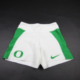Oregon Ducks Nike Running Short Women's White Used XS SHOR-039289