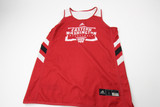Eastern Washington Eagles adidas Practice Jersey - Basketball Men's Red Used L JRSY-011291