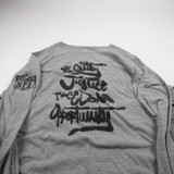 Jacksonville Jaguars Nike Nike Tee Long Sleeve Shirt Men's Gray Used XXL TOPS-181309