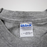 Miami RedHawks Gildan Short Sleeve Shirt Men's Gray Used L TOPS-181684