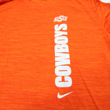 Oklahoma State Cowboys Nike Dri-Fit Long Sleeve Shirt Men's New with Tags XXL TOPS-181564