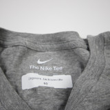 Jacksonville Jaguars Nike Dri-Fit Long Sleeve Shirt Men's Gray Used XXL TOPS-181449