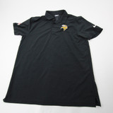Minnesota Vikings Nike NFL On Field Polo Men's Black Used L TOPS-181453