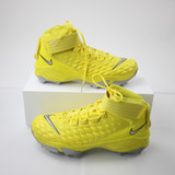 Oregon Ducks Nike Force Savage Football Cleat Men's Yellow Used 14 CLEA-017601
