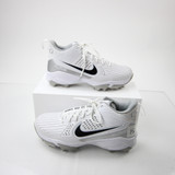 Oregon Ducks Nike Force Savage Football Cleat Men's White Used 15 CLEA-017621