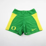 Oregon Ducks Nike Dri-Fit Running Short Women's Green Used Multiple Sizes SHOR-039375