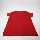Nebraska Cornhuskers adidas Short Sleeve Shirt Men's Red Used XXL TOPS-183094